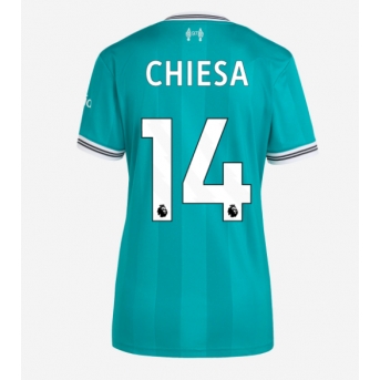 Billige Fotballdrakt Liverpool Federico Chiesa #14 Replika Tredjedrakt Dame 2025-26 Kortermet